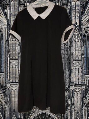 🕷Wednesday Addams Cosplay Halloween Dress Women's XL